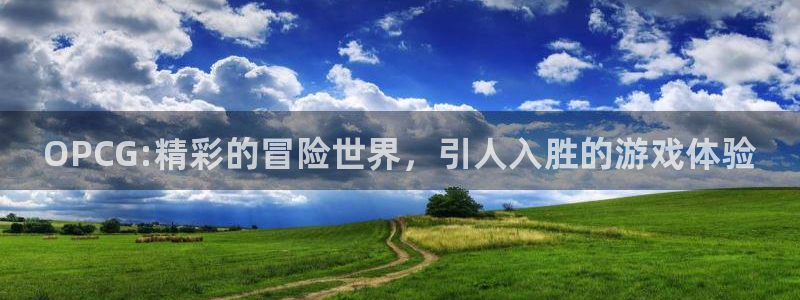 优贝娱乐在线登录：OPCG:精彩的冒险世界，引人入胜的游戏体